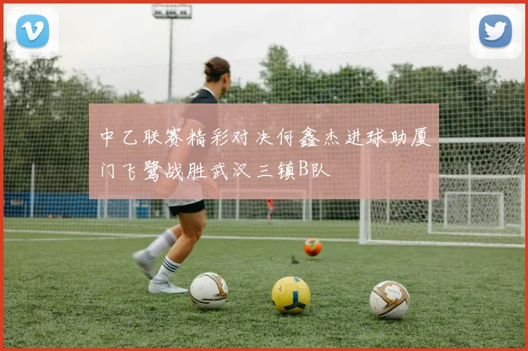 中乙联赛精彩对决何鑫杰进球助厦门飞鹭战胜武汉三镇B队