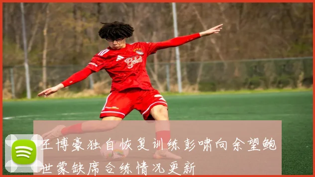 王博豪独自恢复训练彭啸向余望鲍世蒙缺席合练情况更新